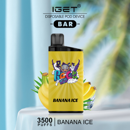 IGET Bar 3500 Puff Banana Ice Disposable Vape