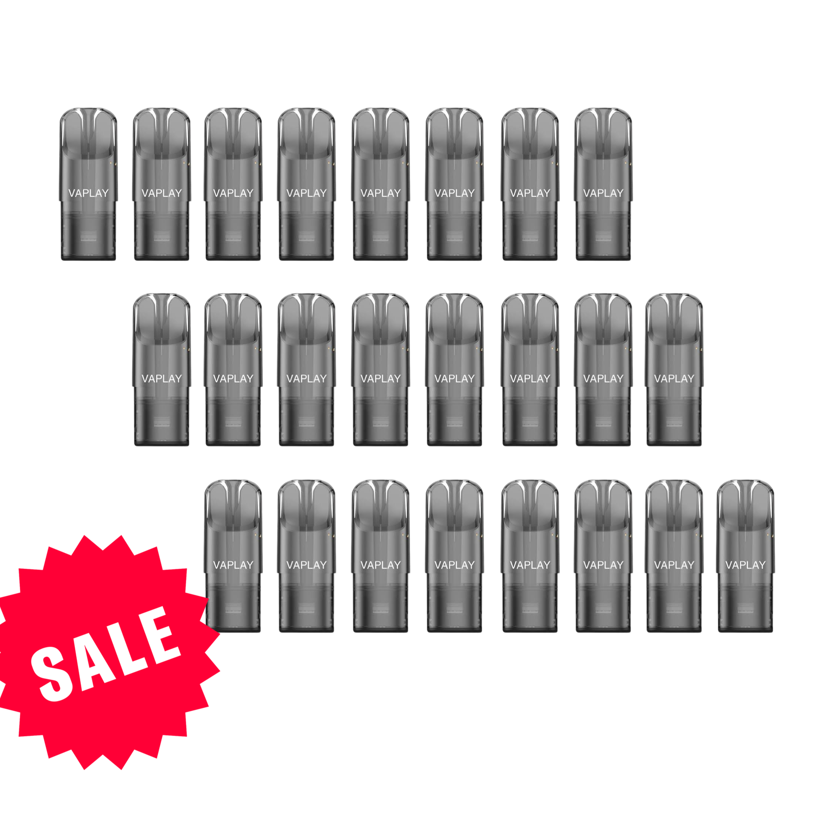 Vaplay Pods – 24 Pack Compatible Refill Pods