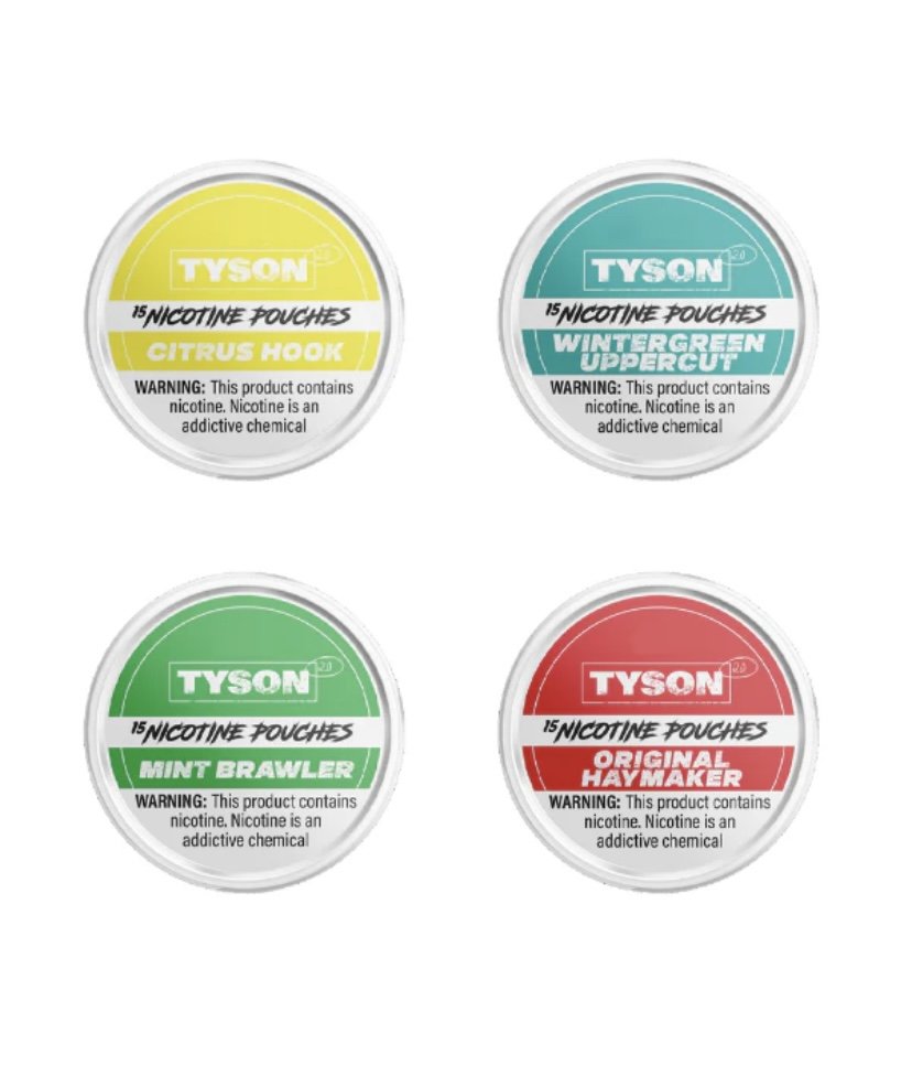 TYSON 2.0 NICOTINE POUCHES 5 PACK