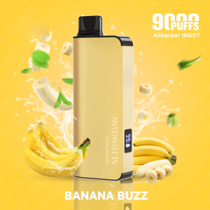 ALIBARBAR Banana Buzz Vape 9000 Puffs