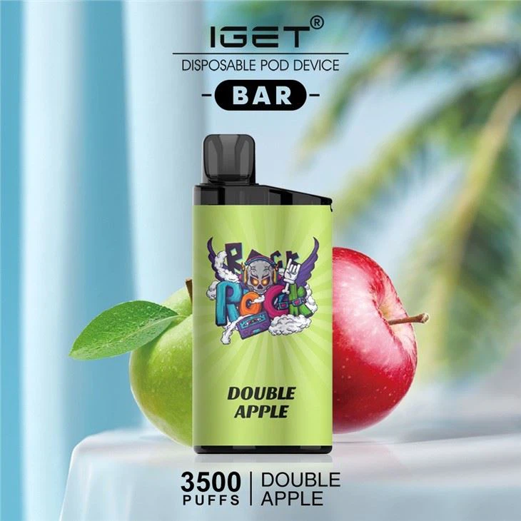 IGET Bar 3500 Puff Vape – Double Apple
