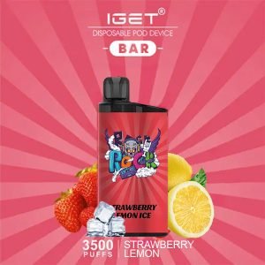 IGET Bar 3500 Puff – Strawberry Lemon Ice