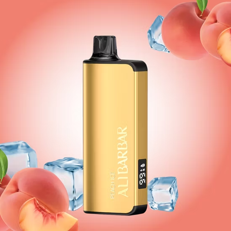 Peach Ice Vape – ALIBARBAR Ingot 9000 Puff