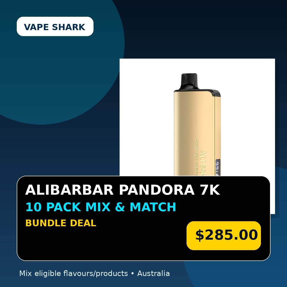Alibarbar Pandora 7K Mix & Match 10 Pack Bundle