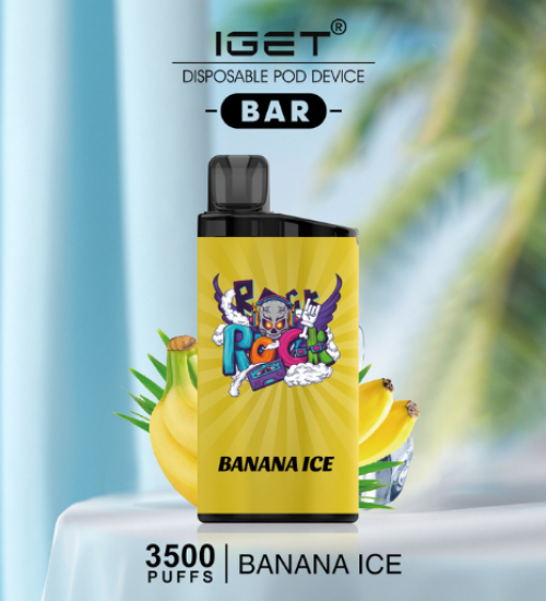 IGET Bar 3500 Puff Banana Ice Disposable Vape