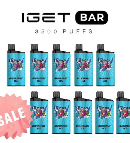 IGET Bar 3500 Puff Vape – 10 Pack Bundle