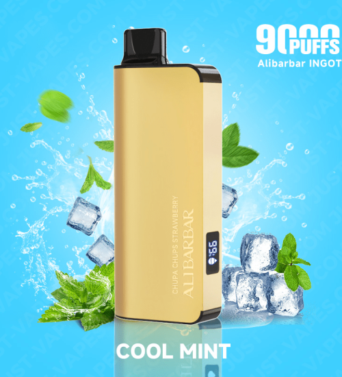 ALIBARBAR Cool Mint Ingot 9000 Puff Vape