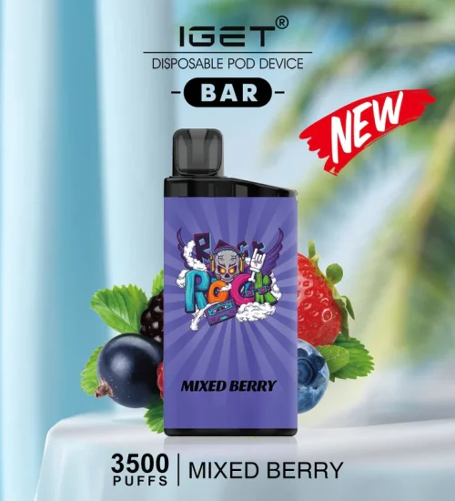 IGET Bar 3500 Puff Mixed Berry Disposable Vape